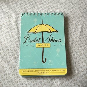 Bridal shower game book
